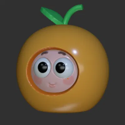 Quả cam dễ thương