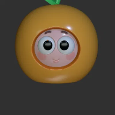 Quả cam dễ thương