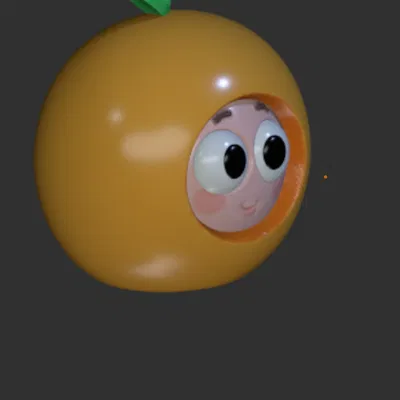 Quả cam dễ thương