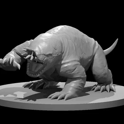 Mô Hình Dogmole từ Kobold Press Tome of Beasts!