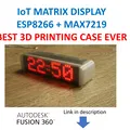 Vỏ ESP8266 MAX7219 DISPLAY: Đồng hồ và Informer ĐƠN GIẢN NHẤT - Thumbnail 1
