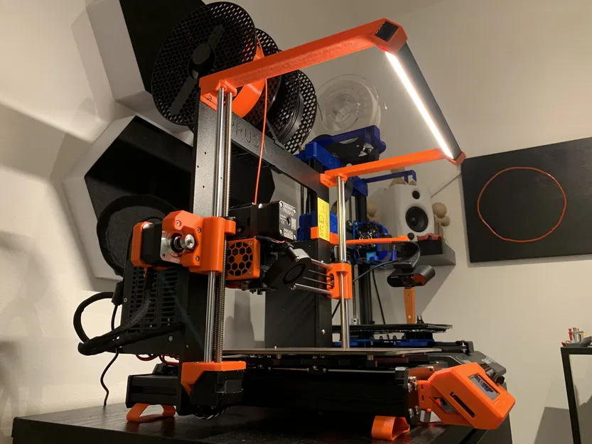 Giá Đỡ Đèn LED IKEA SKYDRAG Cho Prusa i3 MK2/MK3 - Image 1