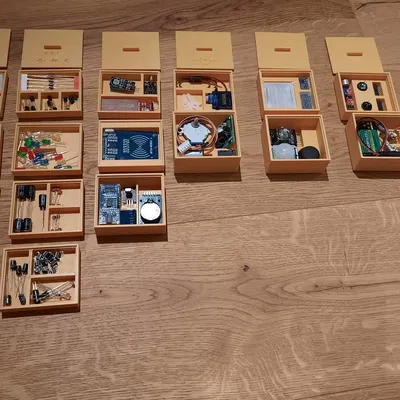 Hộp Đựng/Hệ Thống Sắp Xếp Bộ Kit Arduino (Mizuei MA 17)