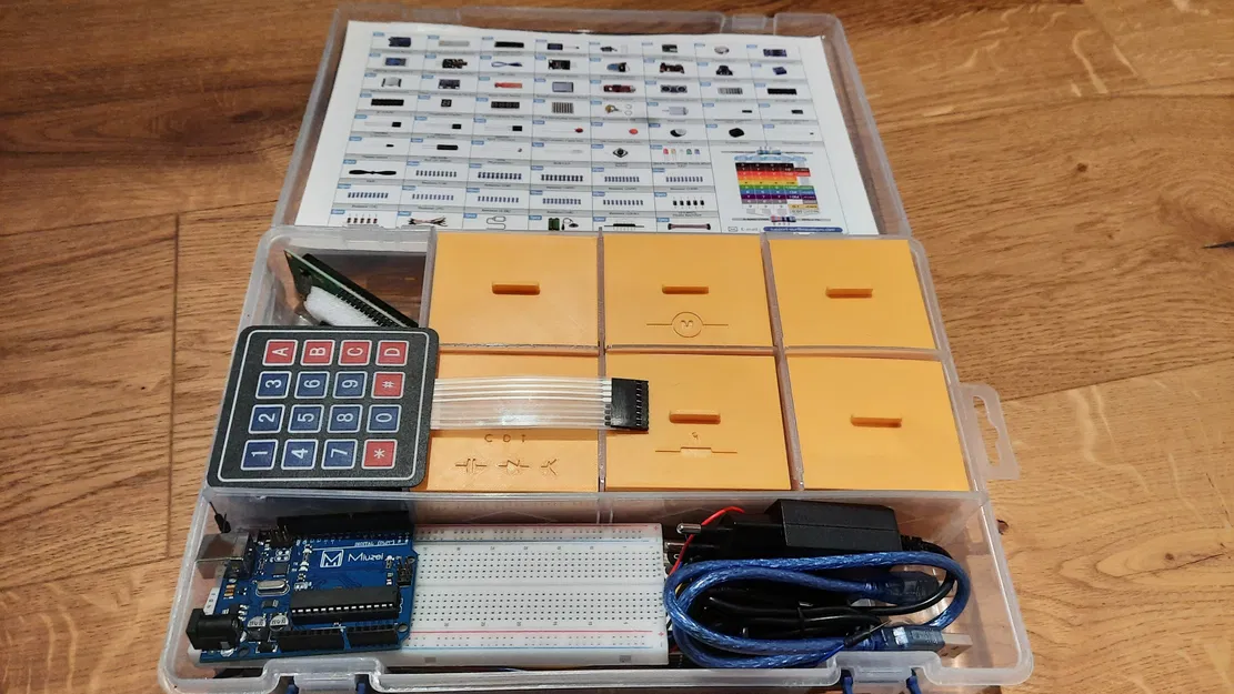 Hộp Đựng/Hệ Thống Sắp Xếp Bộ Kit Arduino (Mizuei MA 17) - Image 2