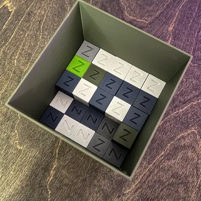 Hộp Lập Phương dùng cho Khối Lập Phương Hiệu Chuẩn