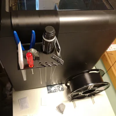 Khay đựng đồ nghề cho Flashforge Adventurer 5M Pro (Có khe cho 1/2/3 đầu phun)