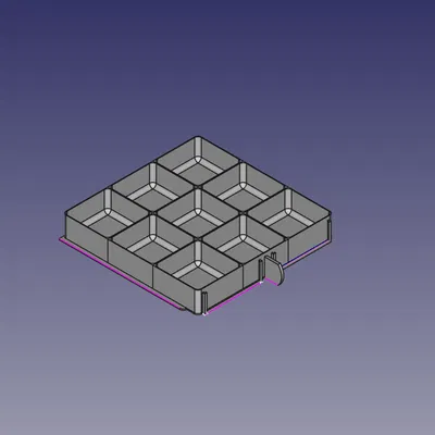 Hệ Thống Ngăn Kéo MarcElbichon Tương Thích Thiết Kế Tham Số