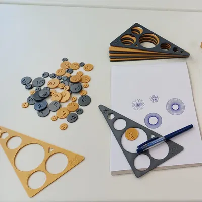 Mô hình Spirograph (đồ chơi) in 3D