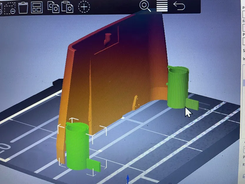 Dụng cụ in - Bộ ổn định bản in, chân đế bàn in đơn giản kiểu "Dalek" - Image 2