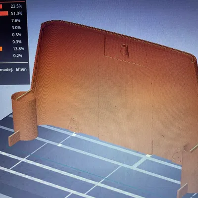 Dụng cụ in - Bộ ổn định bản in, chân đế bàn in đơn giản kiểu "Dalek"