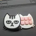 Khay đựng xúc xắc hình mèo (d6) - Thumbnail 1