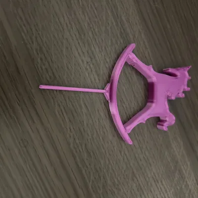 Mô Hình Ngựa Gỗ Trang Trí Bánh Kem