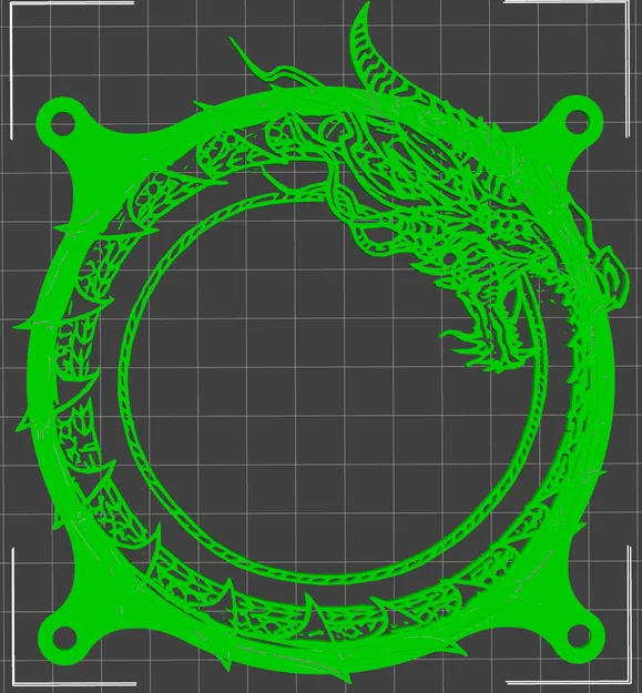Rồng Celtic 120mm x 5mm - Image 1