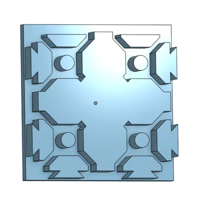 Nắp Chặn 4040 Ender 3 (Phiên Bản Che Khe V-Slot)