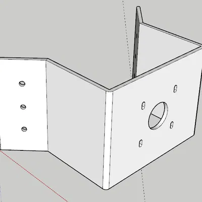 Giá đỡ góc cho camera CCTV