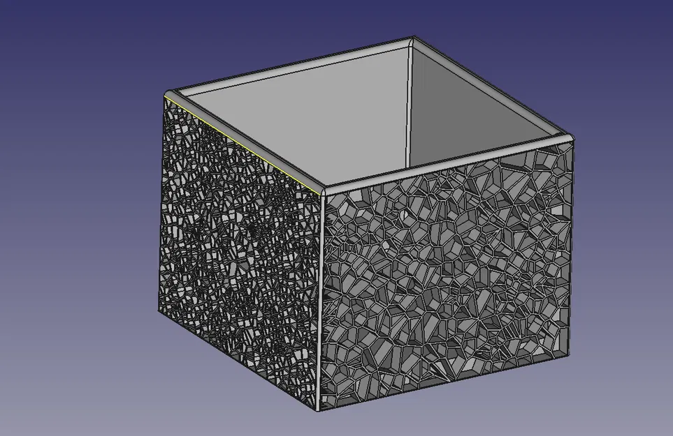 Hộp với Tường Voronoi - Image 2