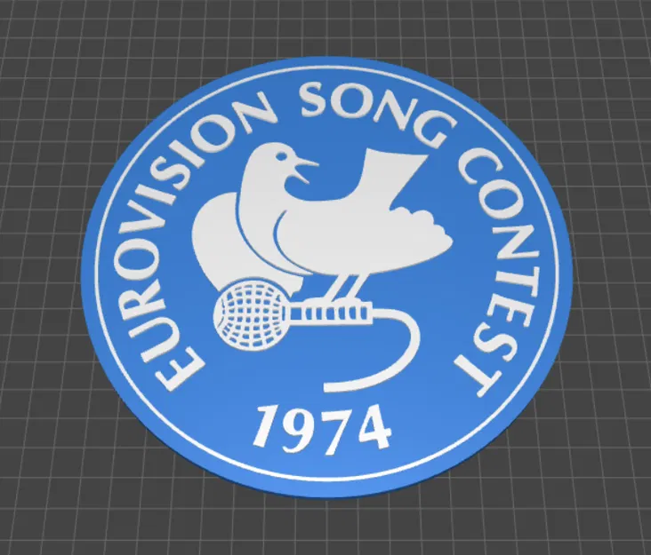 Bảng Kỷ Niệm Eurovision 1974 - Image 1