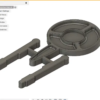 Khay Đựng Đồ Ăn USS Enterprise NCC-1701-C