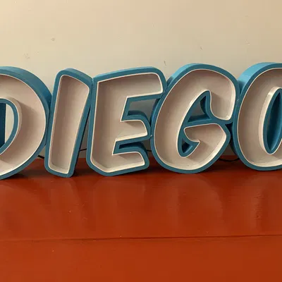 Đèn LED Tên DIEGO