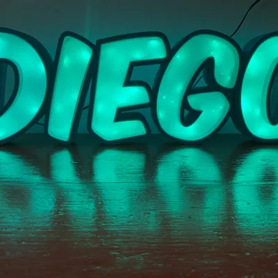 Đèn LED Tên DIEGO