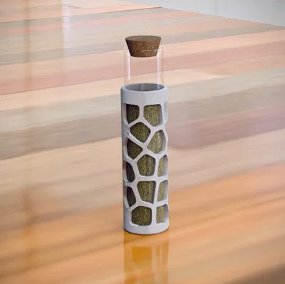 Giá Đựng Ống Gia Vị Họa Tiết Voronoi