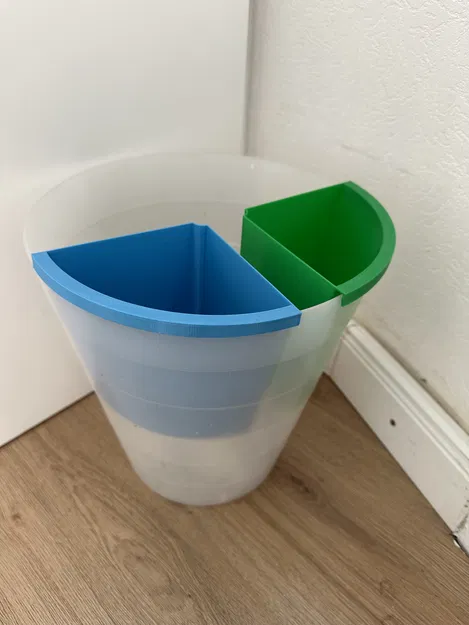 Khay đựng rác cho thùng rác văn phòng IKEA (tùy chỉnh với file FreeCAD) - Image 1