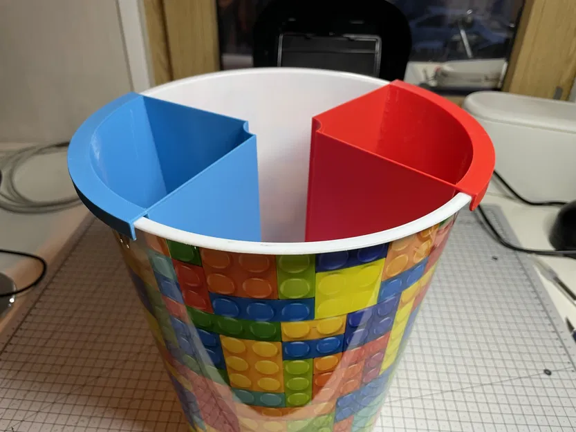 Khay đựng rác cho thùng rác văn phòng IKEA (tùy chỉnh với file FreeCAD) - Image 2