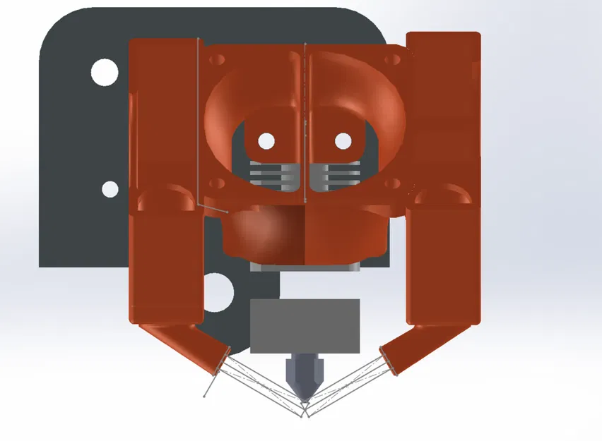 Khuôn Gió Quạt Kép 4010 Ender 3 eB - Image 1