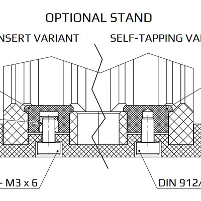 Giá đỡ Tấm Thép cho Voron 2.4 & Voron Trident & V0