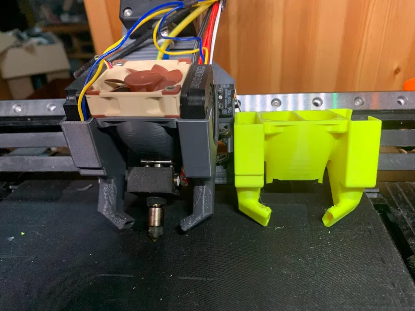 Ống Quạt Kép 4010 EB - Kênh Dài Thêm (+16mm) cho Ender 3 CR-10 CR-30 - Image 1