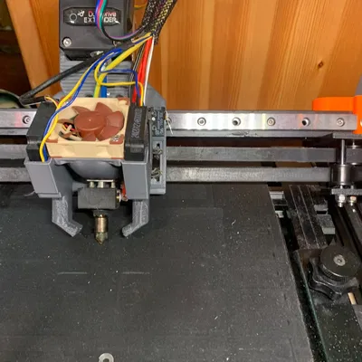 Ống Quạt Kép 4010 EB - Kênh Dài Thêm (+16mm) cho Ender 3 CR-10 CR-30