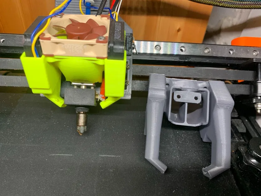 Ống Quạt Kép 4010 EB - Kênh Dài Thêm (+16mm) cho Ender 3 CR-10 CR-30 - Image 3