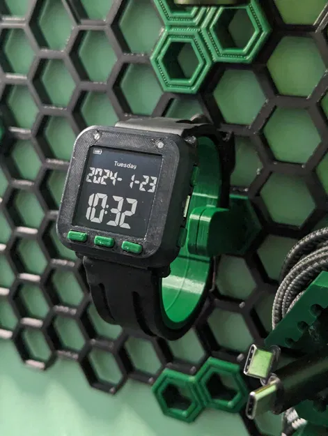 Gắn Đồng Hồ! Cánh Tay Thay Thế - Honeycomb Storage Wall - Image 1