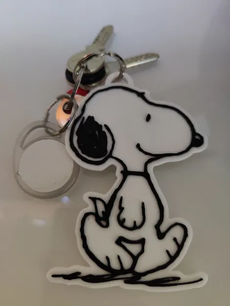 Móc Khóa Snoopy Đi Bộ - Bản Siêu Lớn - Image 1