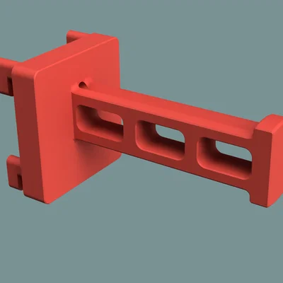 Giá Đỡ Cuộn Dây Kiểu Voron Cho Skadis - Gắn 4 Chốt