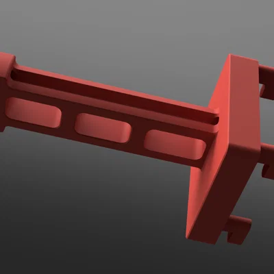 Giá Đỡ Cuộn Dây Kiểu Voron Cho Skadis - Gắn 4 Chốt