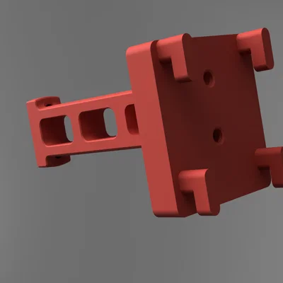 Giá Đỡ Cuộn Dây Kiểu Voron Cho Skadis - Gắn 4 Chốt