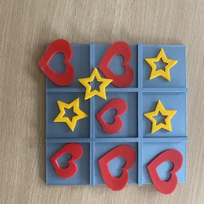 Cờ Caro Sao và Trái Tim