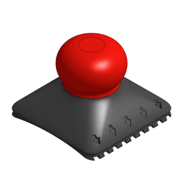 Dụng Cụ Cạp Kính Hình Chữ Nhật Có Nút Bấm hoặc Tay Cầm - Image 2