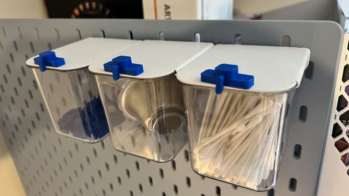 Chặn Hộp IKEA SKÅDIS Trong Suốt - Image 1