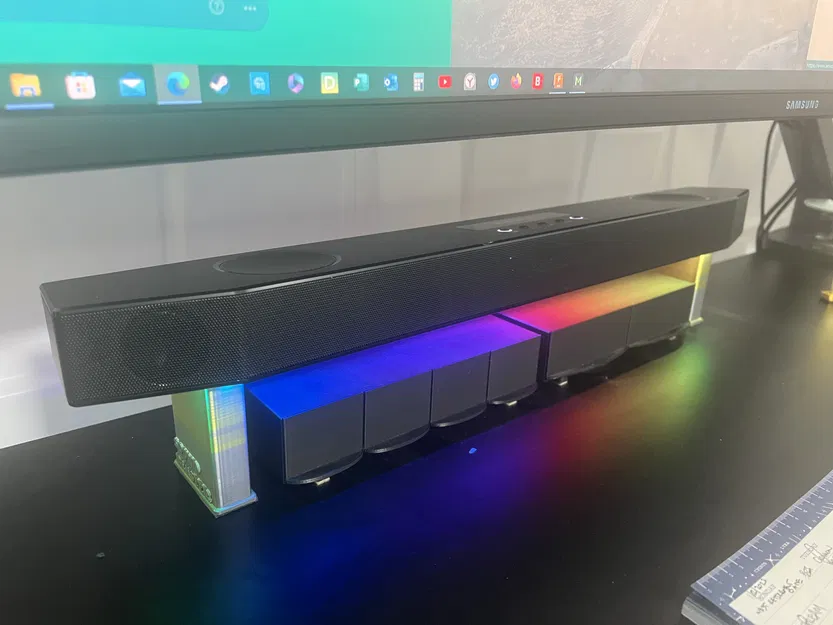 Chân Đế Nâng Cao Và Hộc Tủ Lưu Trữ Cho Soundblaster Katana - Image 5