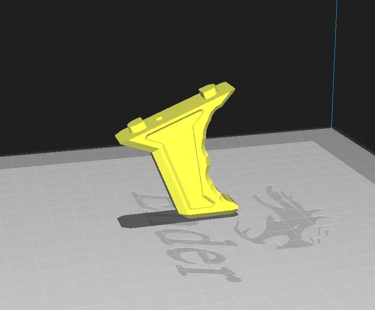 Tay Nắm Foregrip 'Răng' Airsoft Tối Giản Cho Ray M-LOK - Image 3