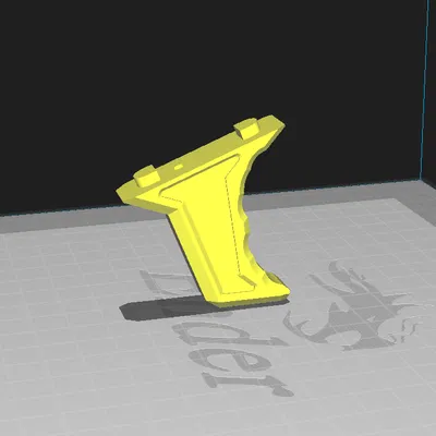 Tay Nắm Foregrip 'Răng' Airsoft Tối Giản Cho Ray M-LOK