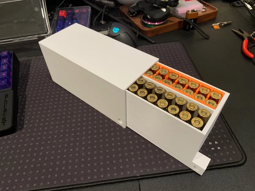 Hộp đựng đạn 30-30 / .30-30 có lỗ khóa, 2 khay 20 viên - Image 3