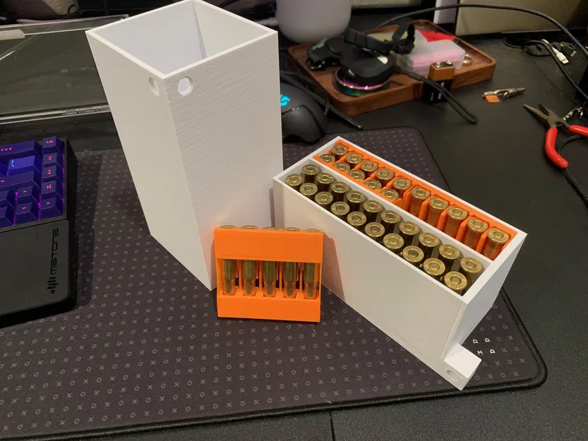 Hộp đựng đạn 30-30 / .30-30 có lỗ khóa, 2 khay 20 viên - Image 4