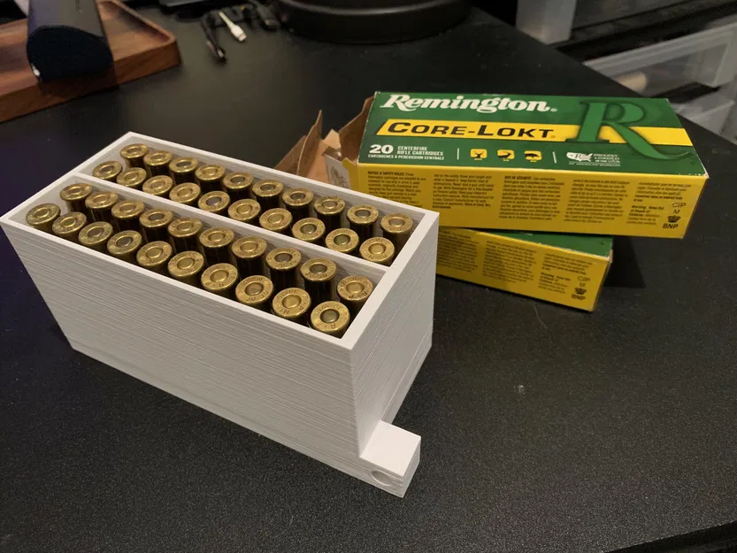 Hộp đựng đạn 30-30 / .30-30 có lỗ khóa, 2 khay 20 viên - Image 6