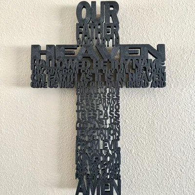 Thập Giá Lời Cầu Nguyện - Tranh treo tường