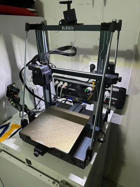 Giá đỡ Raspberry Pi Zero + Camera HD + Đèn cho Ray Bên Hông ELEGOO Neptune 2/3/4 - Image 1