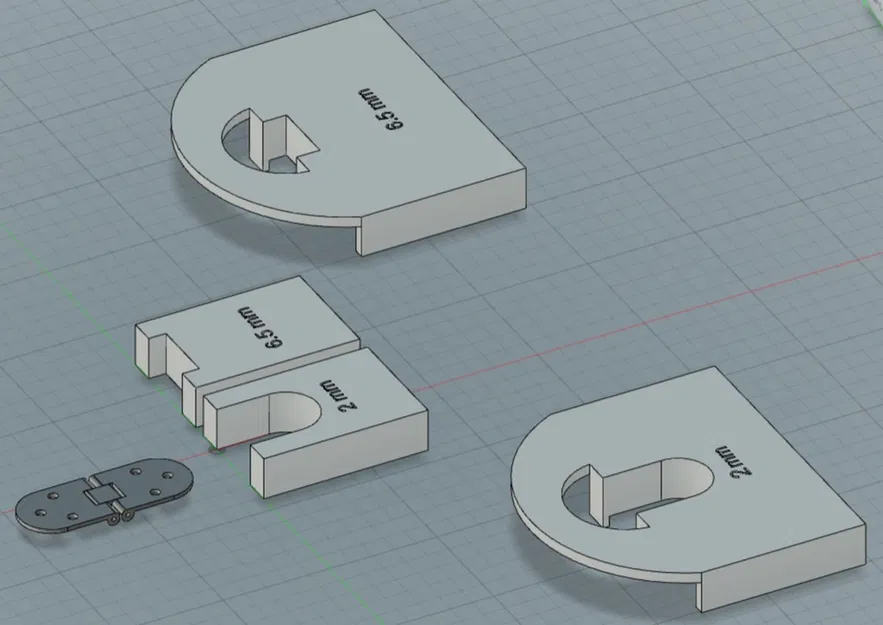 Khuôn mẫu router bản lề bàn may - Image 3