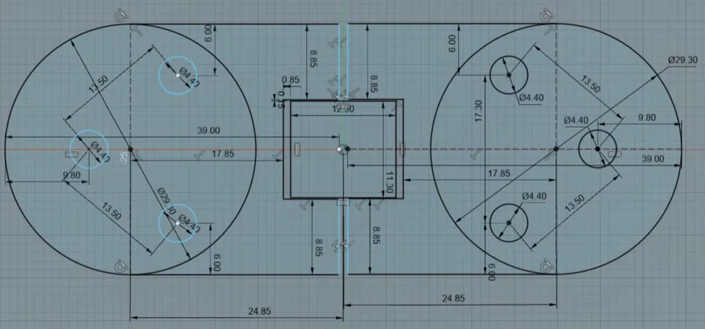 Khuôn mẫu router bản lề bàn may - Image 4